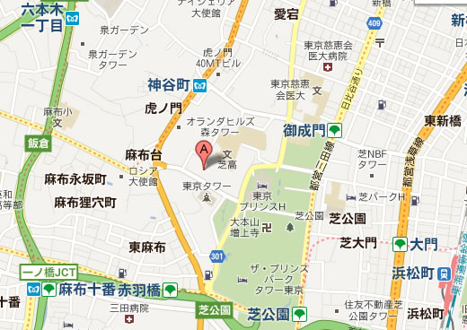 アクセスマップ